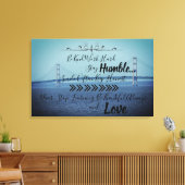 Mackinac Bridge Canvas Afdruk (Insitu (Woonkamer))