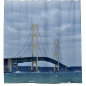 Mackinac Bridge Douchegordijn (Voorkant)