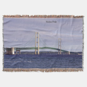 Mackinac Bridge goot deken