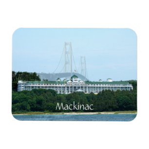 Mackinac Bridge Grand Hotel Magnet Magneet