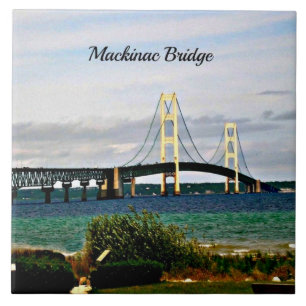 Mackinac Bridge, Mackinac Island Tegeltje