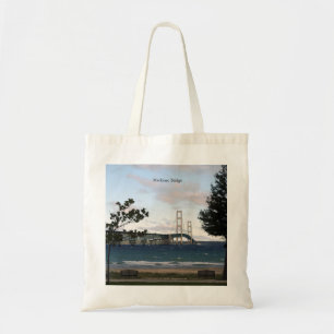 Mackinac Bridge Mackinaw City canvas tas