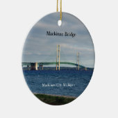 Mackinac Bridge Mackinaw City ornament (Rechts)