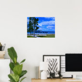 Mackinac Bridge Michigan Poster (Thuiskantoor)