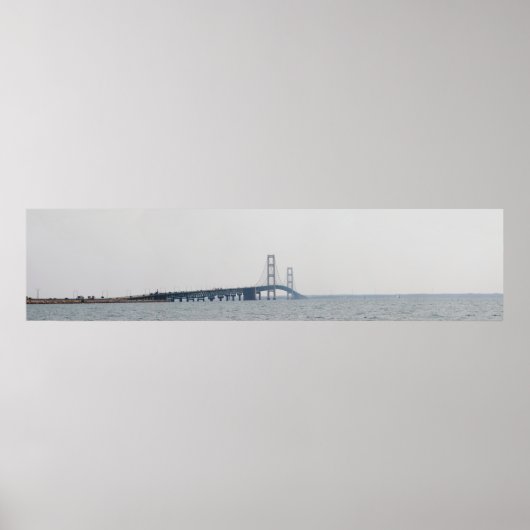 Mackinac Bridge, Michigan Poster (Voorkant)