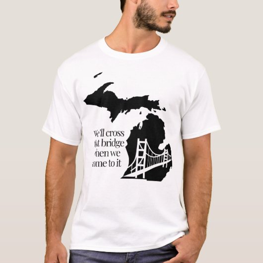 Mackinac Bridge-Shirt T-shirt (Voorkant)