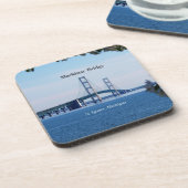 Mackinac Bridge St Ignace 6 dessous de verre en pl (Côté gauche)