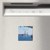 Mackinac Bridge St. Ignace magnet Magneet (Insitu (Vaatwasser))