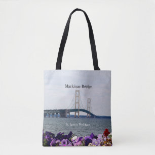 Mackinac Bridge St. Ignace spring over tas ba