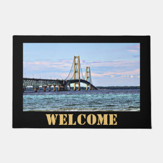 Mackinac Bridge Welkomstdeur Mat