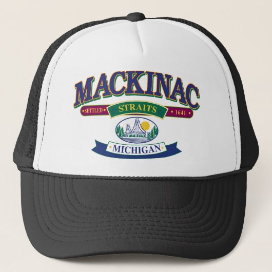 Mackinac-eiland Trucker Pet (Voorkant)