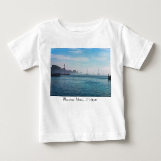 Mackinac Harbour Baby T-Shirt (Voorkant)