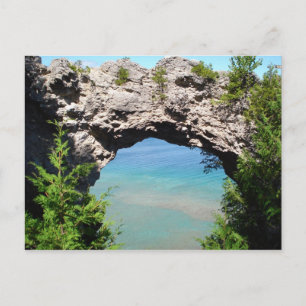 Mackinac Island "Arch Rock" Briefkaart
