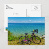 Mackinac Island Bike Briefkaart (Voorkant / Achterkant)