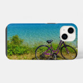 Mackinac Island Bike iPhone Hoesje (Achterkant horizontaal)