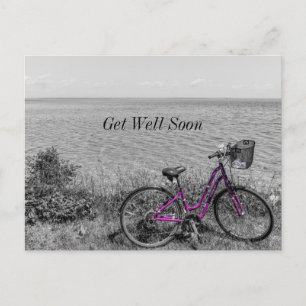 Mackinac Island Bike Selectieve Kleur Beterschap B Briefkaart