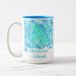 Mackinac Island Coffee Mug Tweekleurige Koffiemok