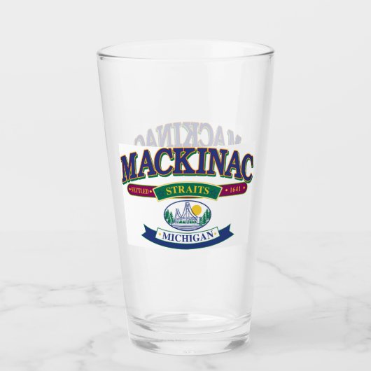 Mackinac Island De Starits Glas (Voorkant)