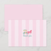 Mackinac Island Event - Dankjewel Kaart (Voorkant / Achterkant)