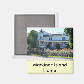 Mackinac Island Home Magneet (Voorkant / Achterkant)