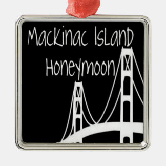Mackinac Island Huwelijksreis Metalen Ornament