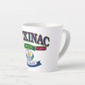 Mackinac Island, Mackinac, Island Latte Mok (Rechterhoek)