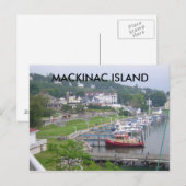 MACKINAC ISLAND MACKINAW ISLAND BRIEFKAART (Voorkant / Achterkant)