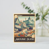 Mackinac Island, Michigan | Briefkaart (Staand voorkant)