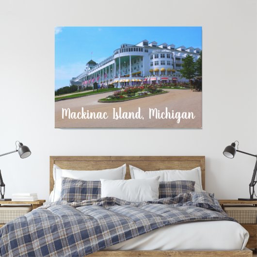 Mackinac Island Michigan Canvas Afdruk (Insitu (Slaapkamer))