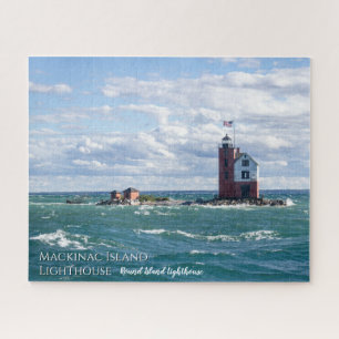 Mackinac Island Michigan Lighthouse Legpuzzel