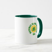 Mackinac Island Michigan Ville natale Café Mug (Devant droit)