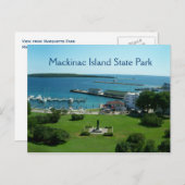 Mackinac Island State Park Briefkaart (Voorkant / Achterkant)