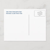 Mackinac Island State Park Briefkaart (Achterkant)