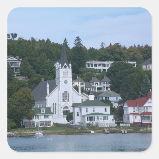 Mackinac Island sticker (Voorkant)