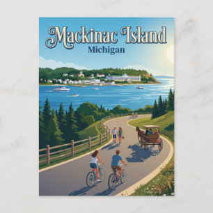 Mackinac Island VS Briefkaart