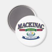 Mackinac-koeler-SVG-[Conver] Magneet (Voorkant / Achterkant)