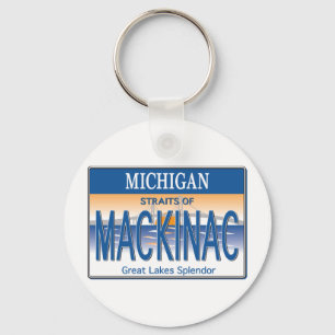 Mackinac-licentie Sleutelhanger