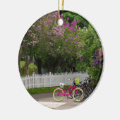 Mackinac Main Street Keramisch Ornament (Links)