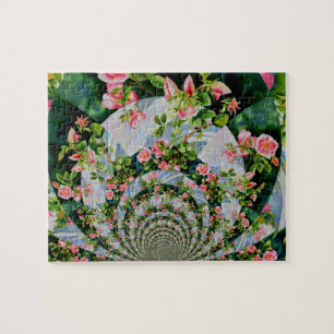 Mackinac Roos mandala Legpuzzel