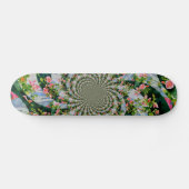 Mackinac Roos mandala Skateboard (Horizontaal)