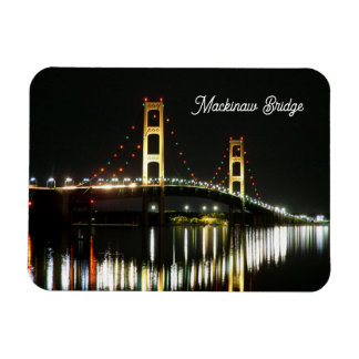 Mackinaw Bridge Flexibele fotomagneet Magneet