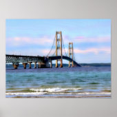 Mackinaw Bridge-Poster Poster (Voorkant)