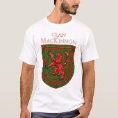 MacKinnon Hunting Tartan Scottish Pset T-shirt (Voorkant)