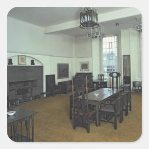 Mackintosh Room Vierkante Sticker