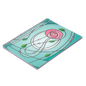 Mackintosh Roos Notitieboek (Linkerzijde)