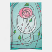 Mackintosh Roos Theedoek (Verticaal)