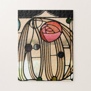 Mackintosh - The Glas in lood Window, Glasgow Legpuzzel
