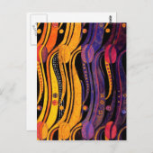 Mackintosh: Tulpenontwerp Briefkaart (Voorkant / Achterkant)