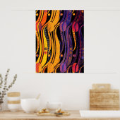 Mackintosh: Tulpenontwerp Poster (Keuken)