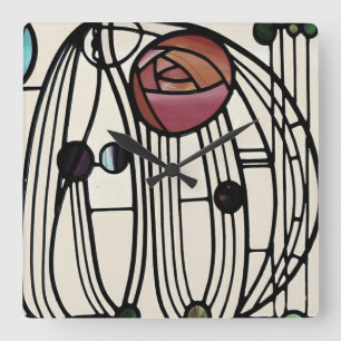 MACKINTOSH VIERKANTE KLOK